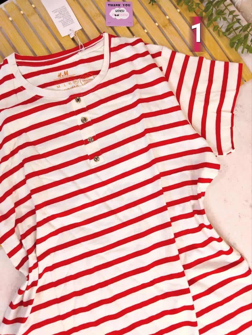 تیشرت راه راهی H&M