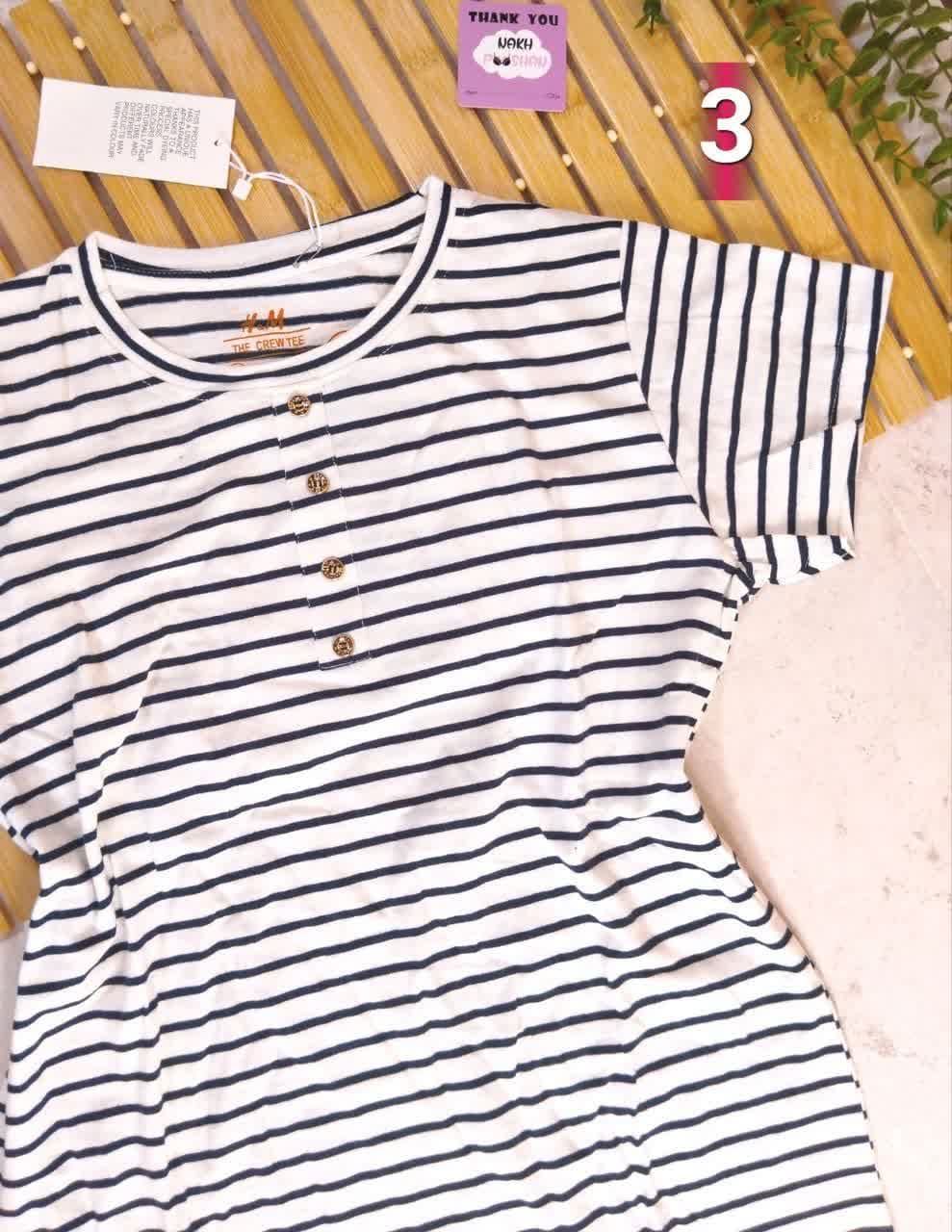 تیشرت راه راهی H&M